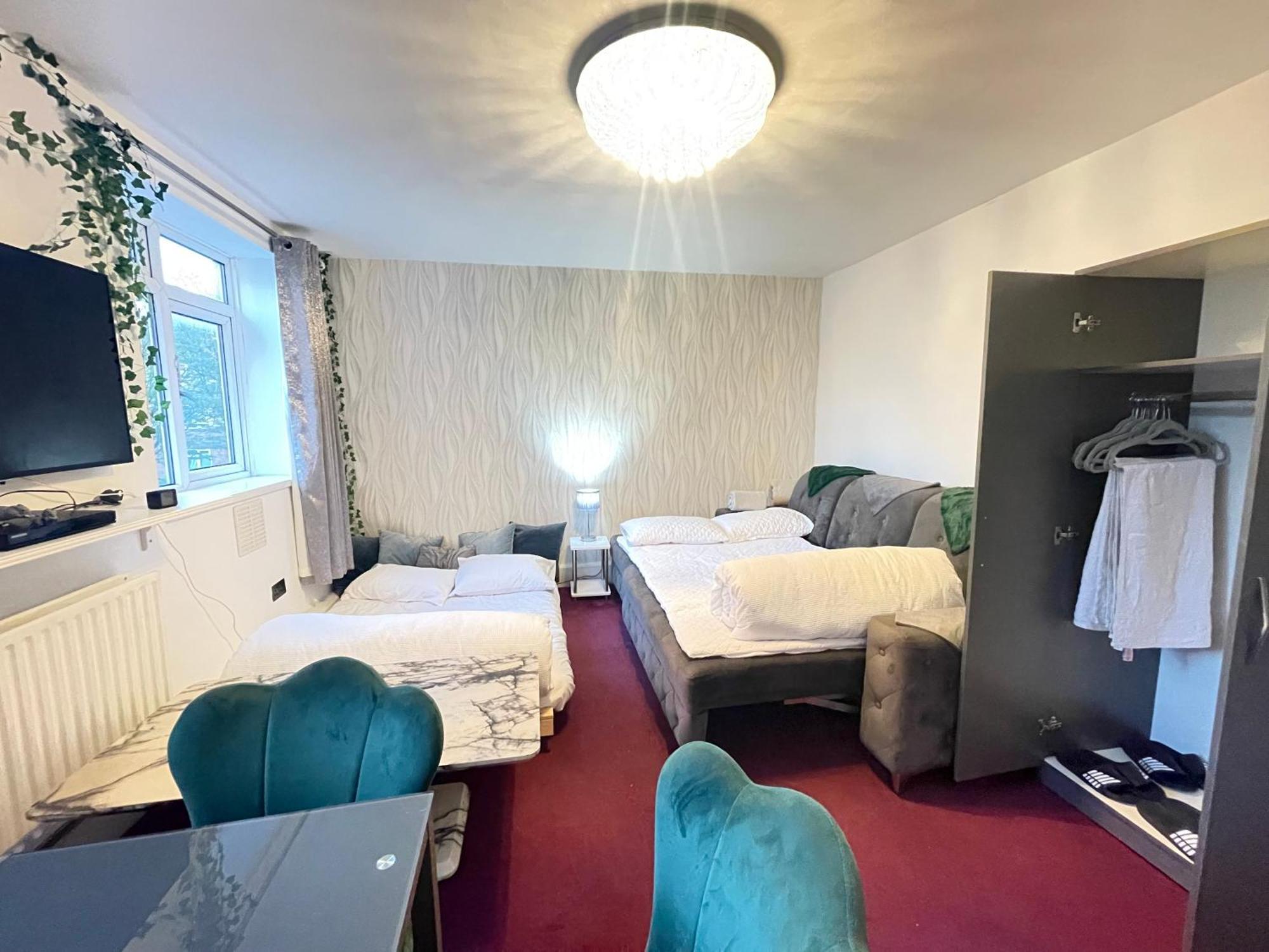 Room With Kitchen In Central Londen Buitenkant foto
